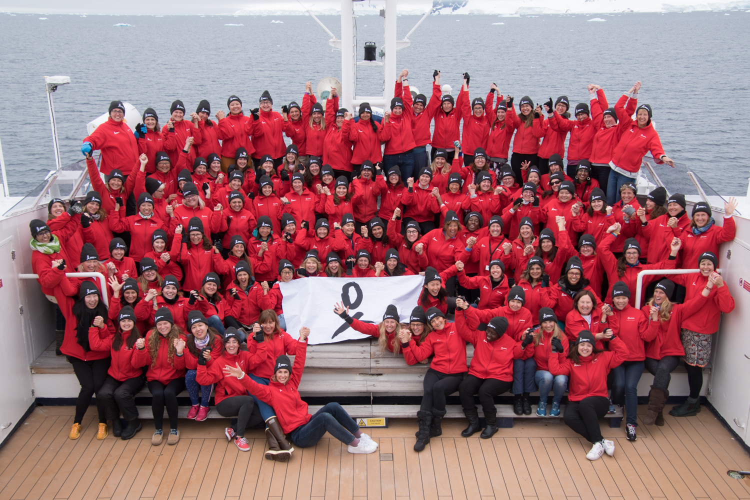 Homeward Bound Antartica group photo